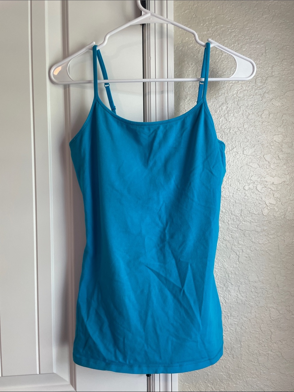 Express Turquoise Blue Adjustable Strap Cami